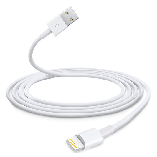 1Mtr 5A Male USB A To iPhone Lightning Cable 5A Fast Data Charging Cable For iOS Devices