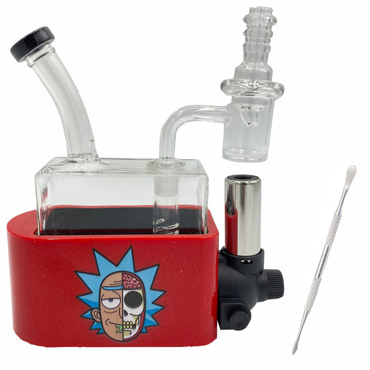 Dab Rig In One RIO Portable Vaporizer With Built In Torch