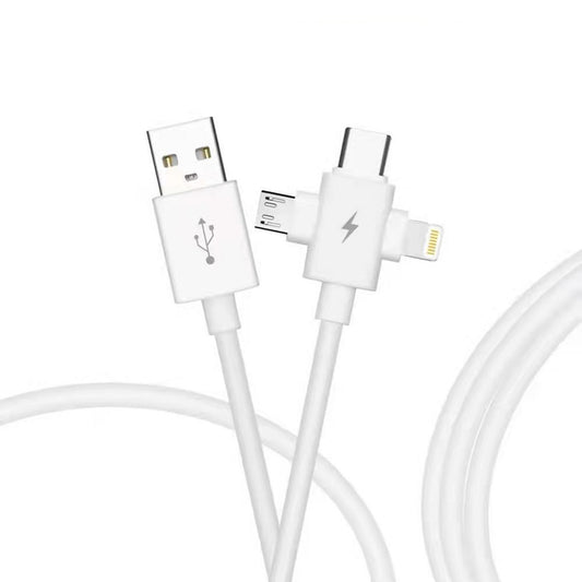 3 in 1 Multifunctional Charging Cable For Mobile & Smart Devices