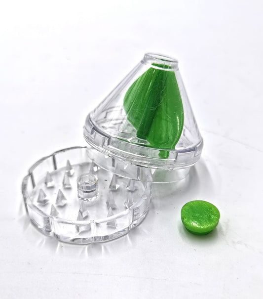 Pre-Roll Cone Herb Grinder with Transparent Storage 50 MMProduct Title:
