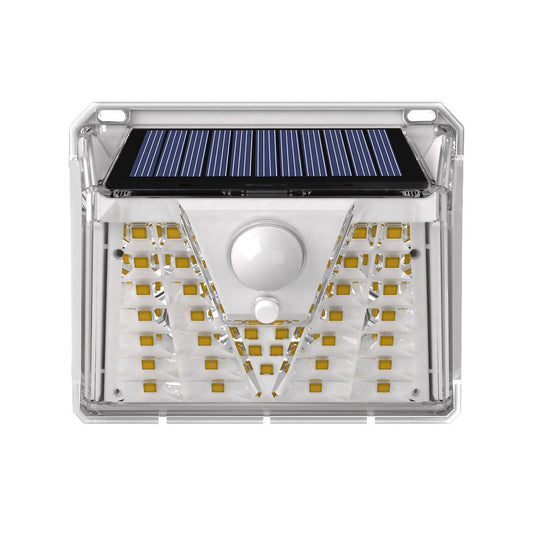 Motion sensor solar wall led -33 LEDs
