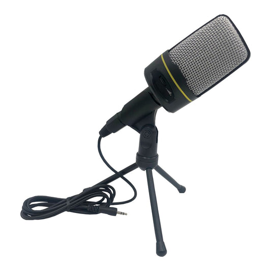 Omnidirectional Microphone Condenser For Performance With Tripod Stand