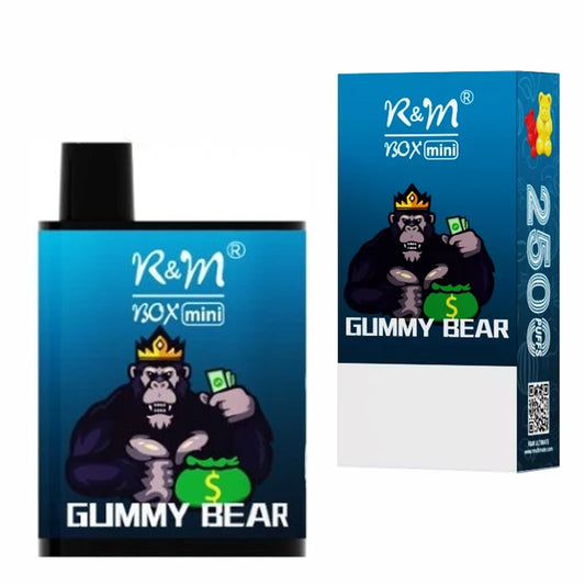 2500 Puffs Mini Disposable Vape 7ml E-Liquid - Gummy Bear