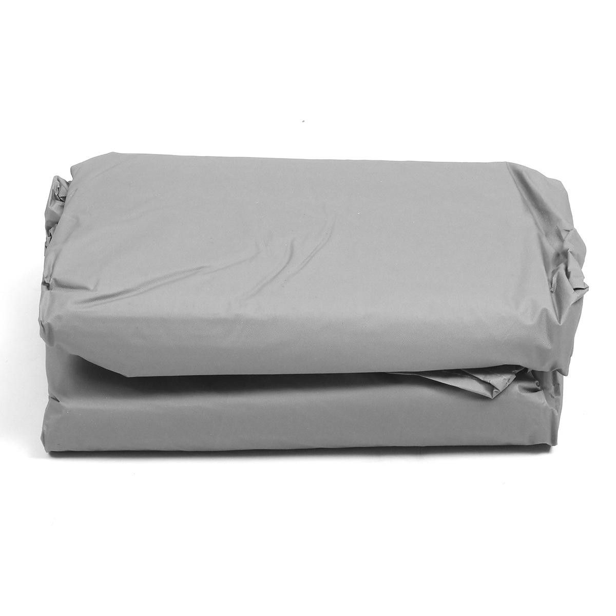 Large 14' 9" Nylon Taffeta Portable Dust Sun &Waterproof Car Cover