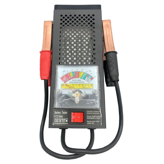 6 & 12 Volt Battery Tester With Built In Starter Tester