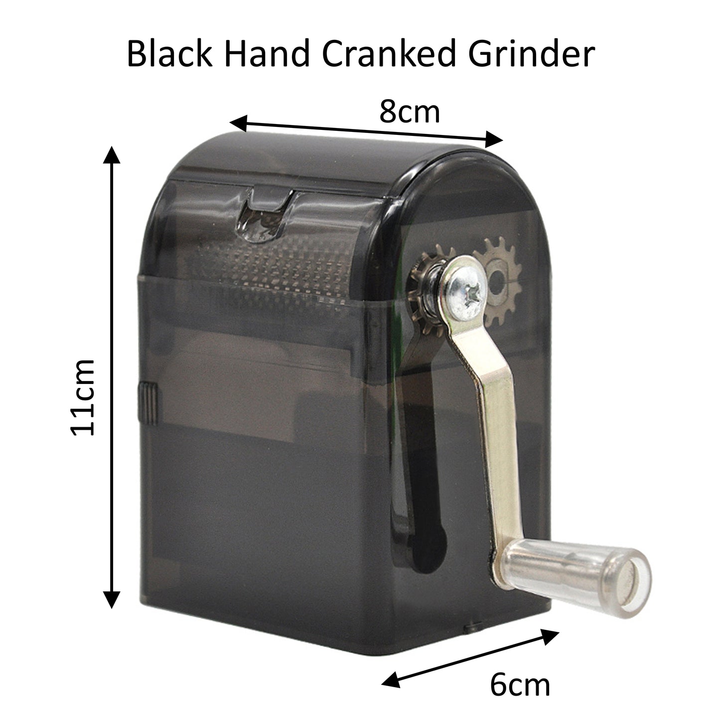 Dry Herb Hand Cranked 4 Stage Crusher Grinder With Storage Box