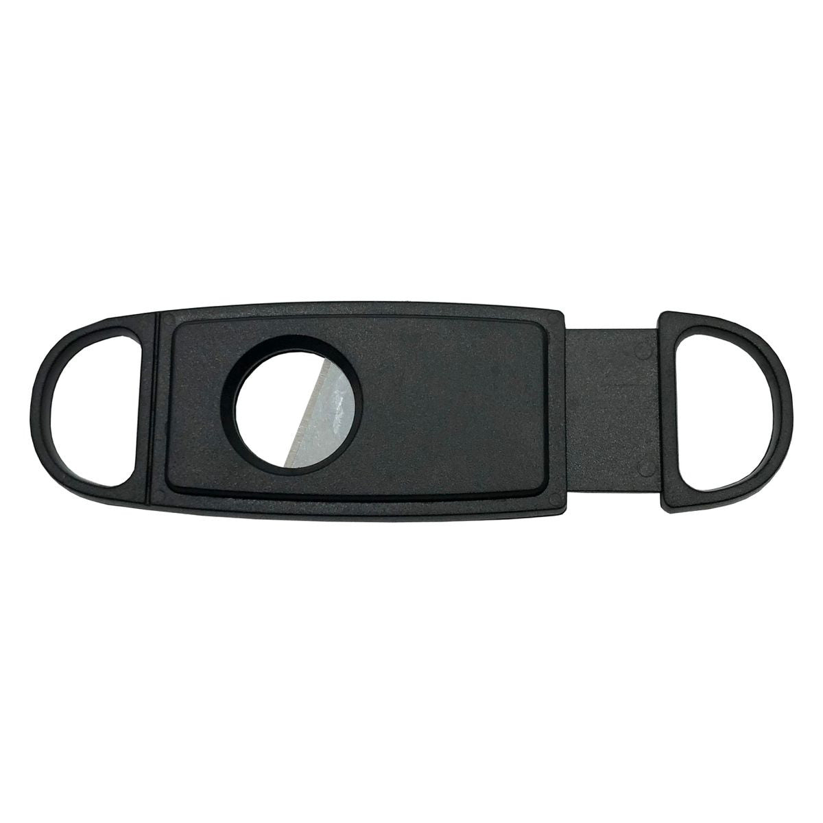 One Blade Hard Plastic Cigar Cutter With Stainless Steel Blade