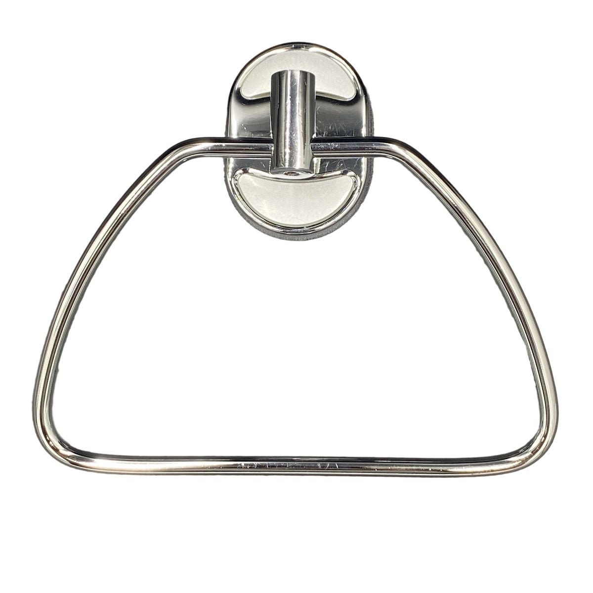 Stainless Steel Chrome Finish Elegant Half Ring Towel Holder