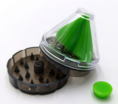 Pre-Roll Cone Herb Grinder with Transparent Storage 50 MMProduct Title: