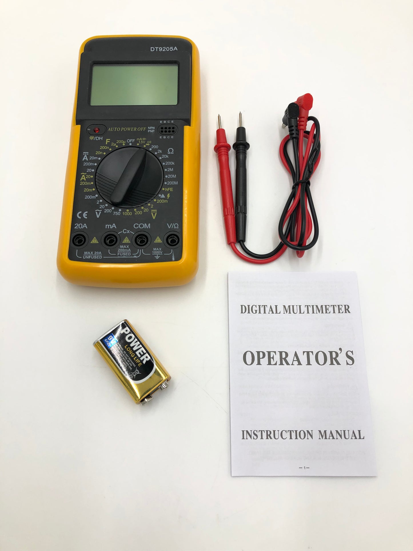 Digital Multimeter AC DC Voltage Tester