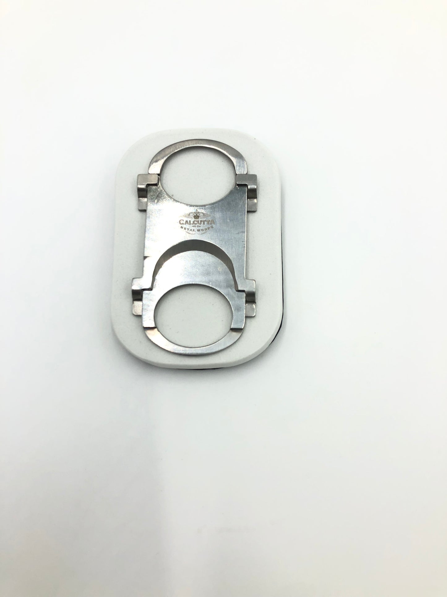 Slim Light Weight Stainless Steel Double Blade Cigar Cutter