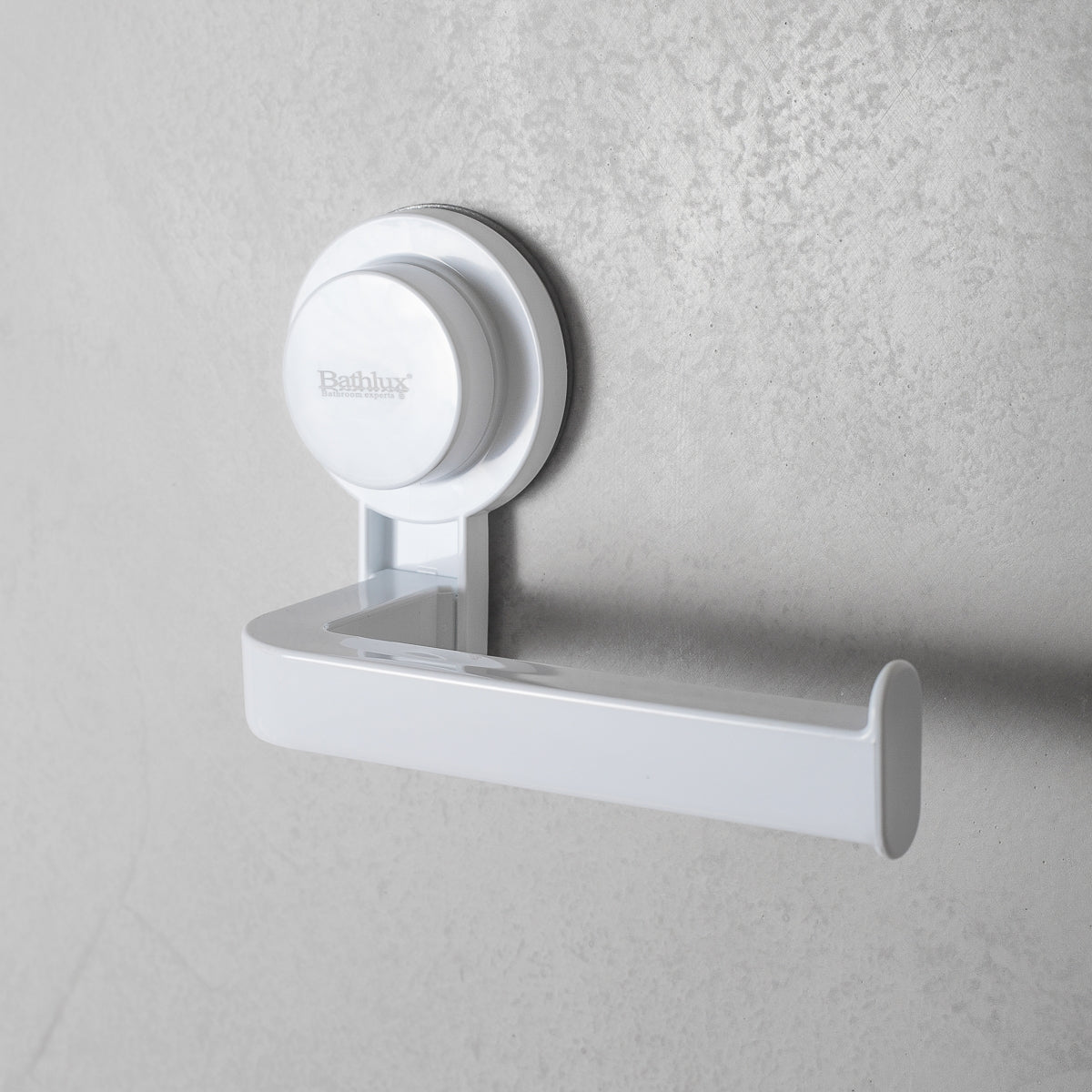 Bathlux Toilet Roll Holder With Suction Cup